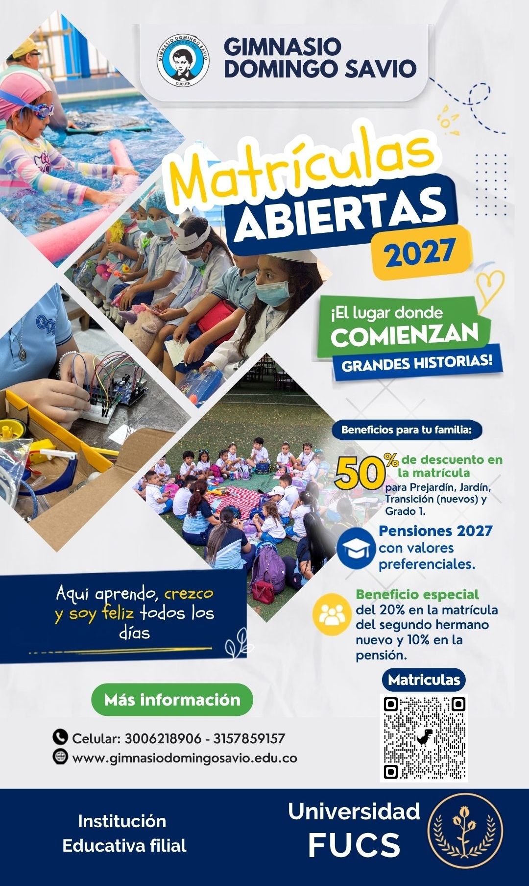 Matriculas Abiertas GDS 2027